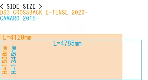 #DS3 CROSSBACK E-TENSE 2020- + CAMARO 2015-